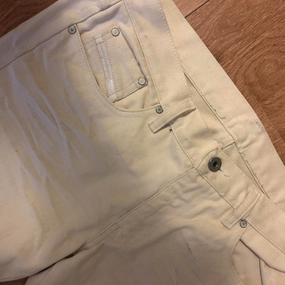 Diesel Off-White Denim Pants made in italy